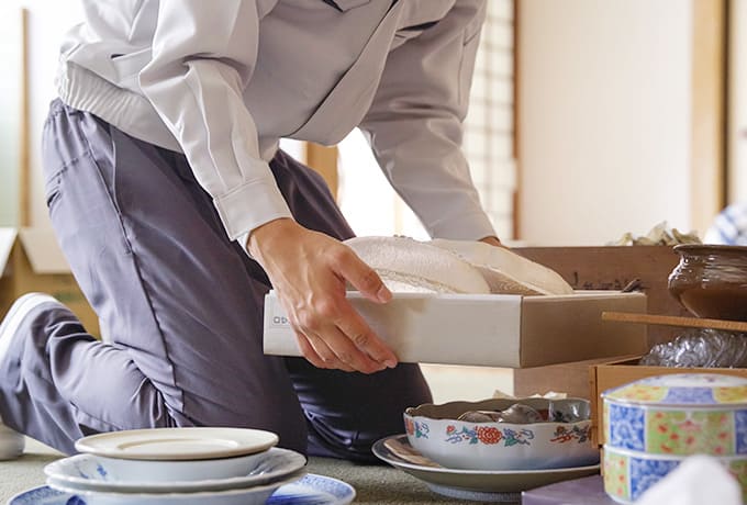 丁寧な仕分けと作業で負担を軽減